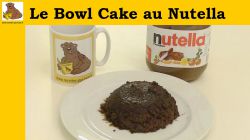 Le Bowl Cake au Nutella