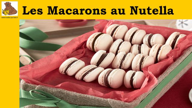 Macarons au Nutella