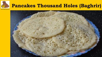 pancakes thousand holes (baghrir)
